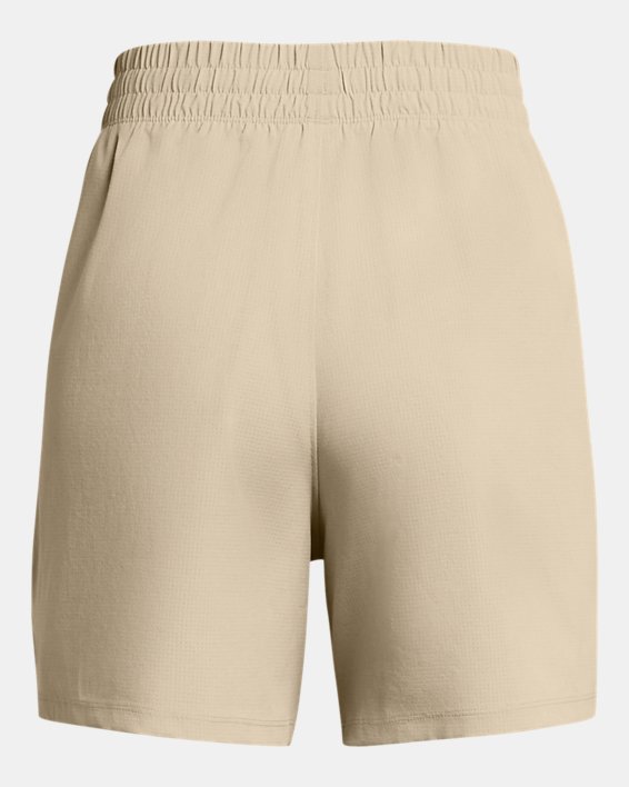 Women's UA Unstoppable Vent Shorts in Brown image number 5